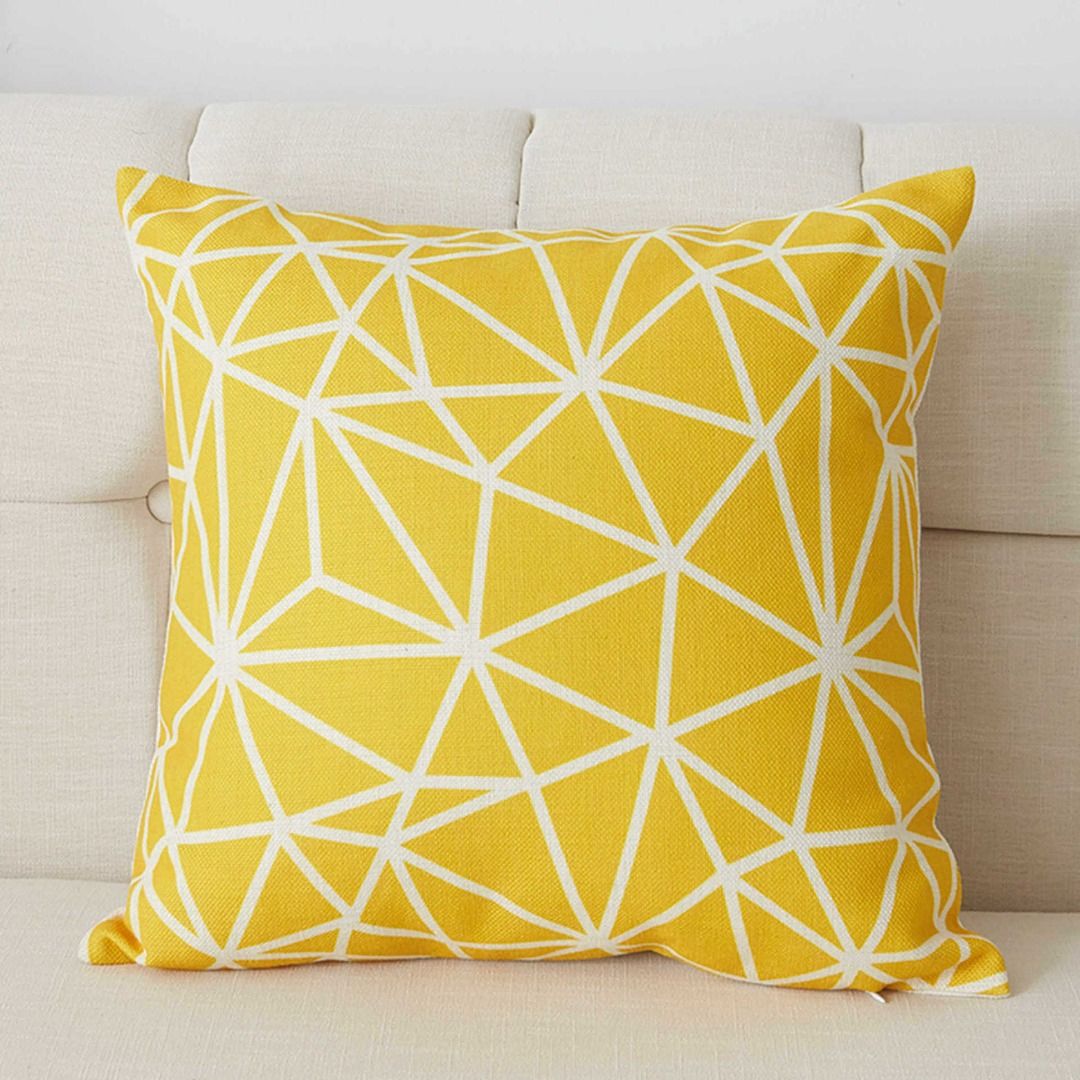 Throw Pillow - YELLOW CONCEPT