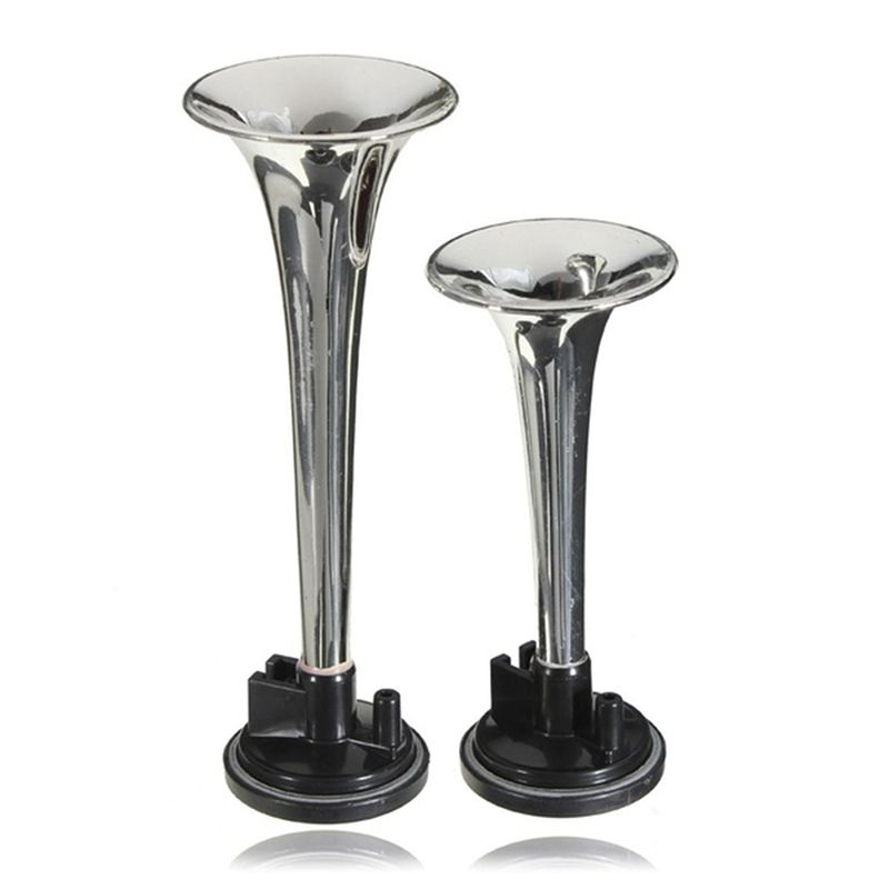 2 Pieces Universal Train Car Truck Boat Dual Air Horn Trumpet Super Loud
