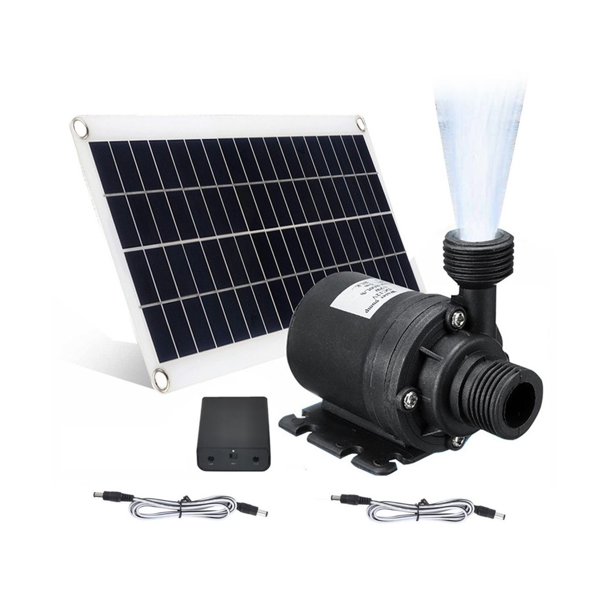 50W Solar Water Pump 800L/H DC12V Low Noise Solar Water