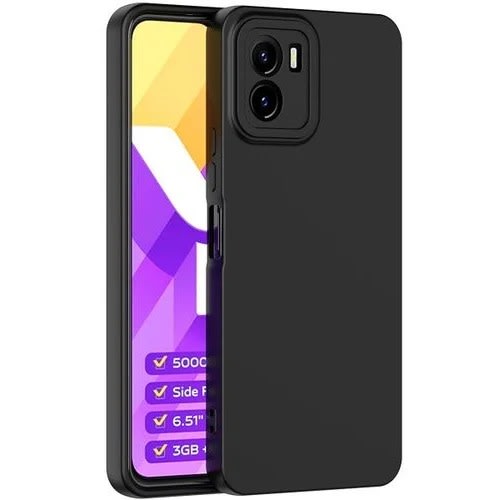 Slim Soft Tpu Case For Vivo Y15s - Black