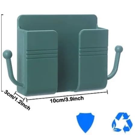 Phone And Remote Holder - Green