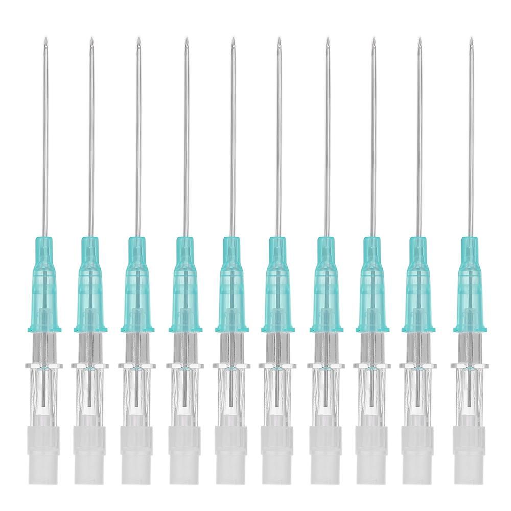 10Pcs 18G Disposable Piercing Needle Stainless Steel Sterile Body Piercing Needles Tattoo Accessories Ear Nose Piercing Needles