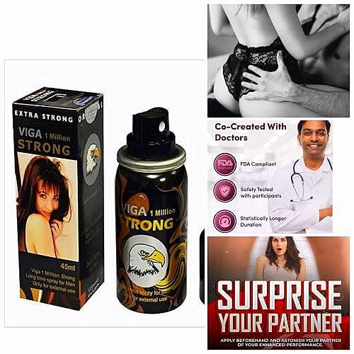 Men's Everlasting Viga 1 Million Sex Delay Spray - 45ml