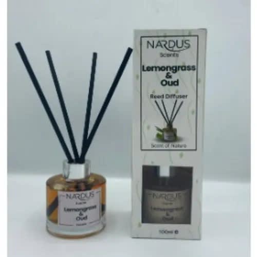 Nardus Lemongrass & Oud Reed Diffuser - 100ml
