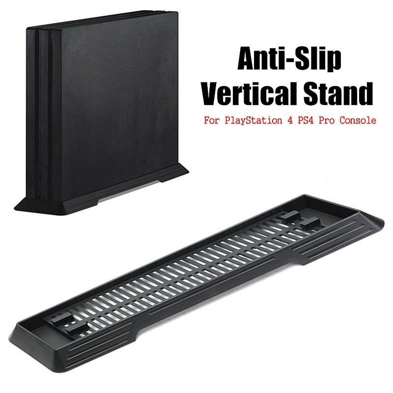 Anti-Slip Vertical Stand Dock Mount Holder For PlayStation 4 PS4 Pro Console