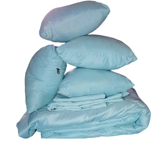 Soft Duvet With Bedsheet + Pillowcase And 4 Micro-fiber Pillow