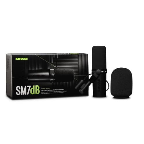 Sm7db Vocal Microphone With Built-in Preamp