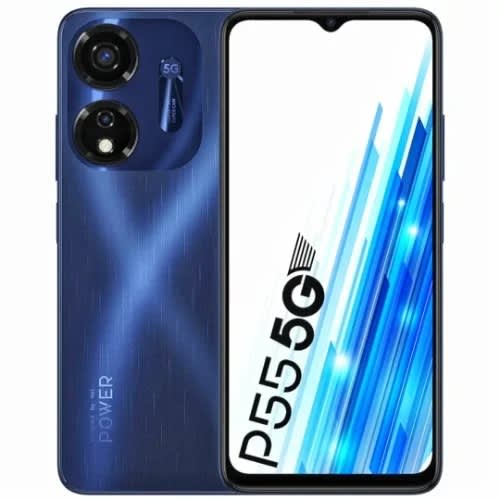 P55 5g - 6.6" - 128GB ROM - 4GB RAM -dual Sim - 50mp - Fingerprint - 5000mAh - Blue