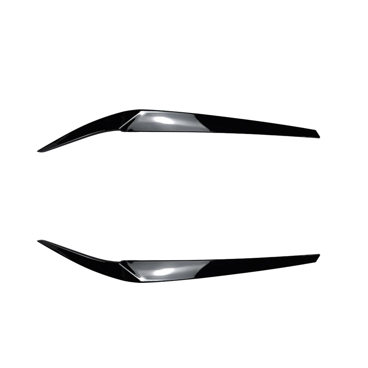 Car Headlights Eyebrow Eyelids Trim Cover for 5 Series G30 525I 530I 2017-2021 Car Stickers Trim Decoration B