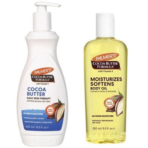 Daily Skin Therapy Lotion And Cocoa Butter Formula Body Oil - 400ml  - 250ml