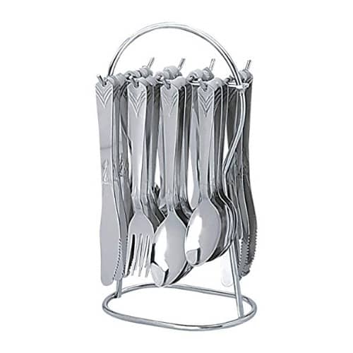 Happy Home 25 Piece Cutlery Set - Silver