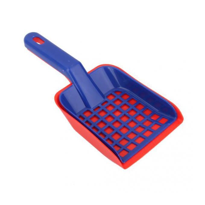 2 Set Plastic Cat Litter Scoop Sifter And Sieve With Handle For Faster