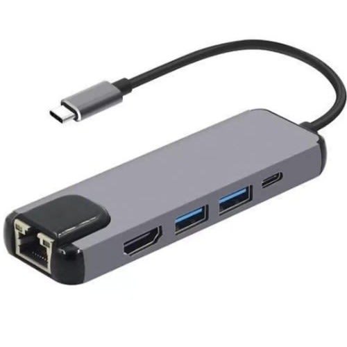 Type-C HDTV Multi Adapter USB 3.1 To HDMI + Ethernet + USB 3.0
