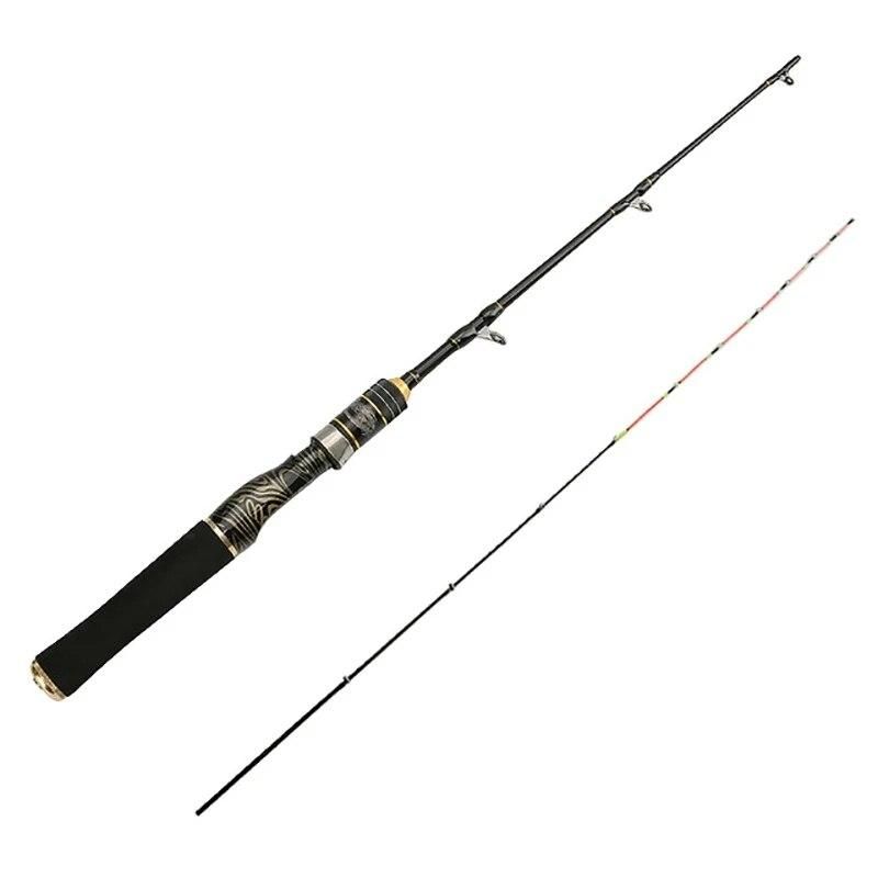 Titanium Alloy Mini Solid Soft Tip Mini Lead Fishing Rod Telescopic Rod Travel Bait Fishing Rod Boat Raft Rod