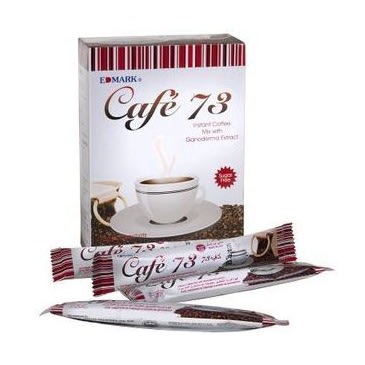 Cafe 73 Instant Coffee Mix With Ganoderma Extract - 12g X 20Sachets