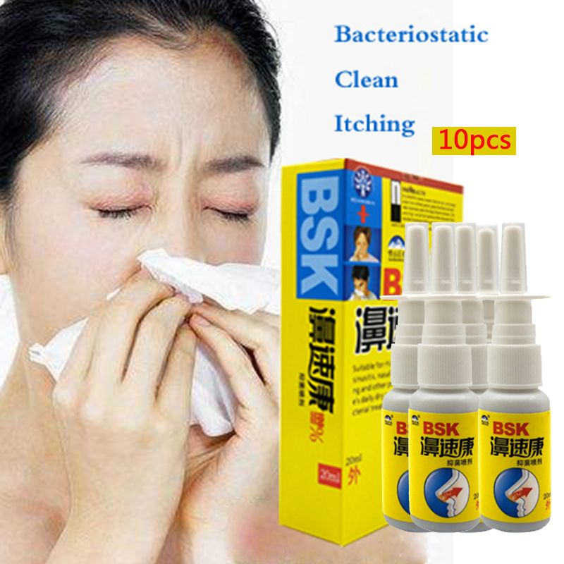 Care Spray Nasal Medical Rhinitis Herb Nose Health Apparatus Anti-snore Cure 10pcs Traditional ZB Sinusitis Bottle Spray Chinese