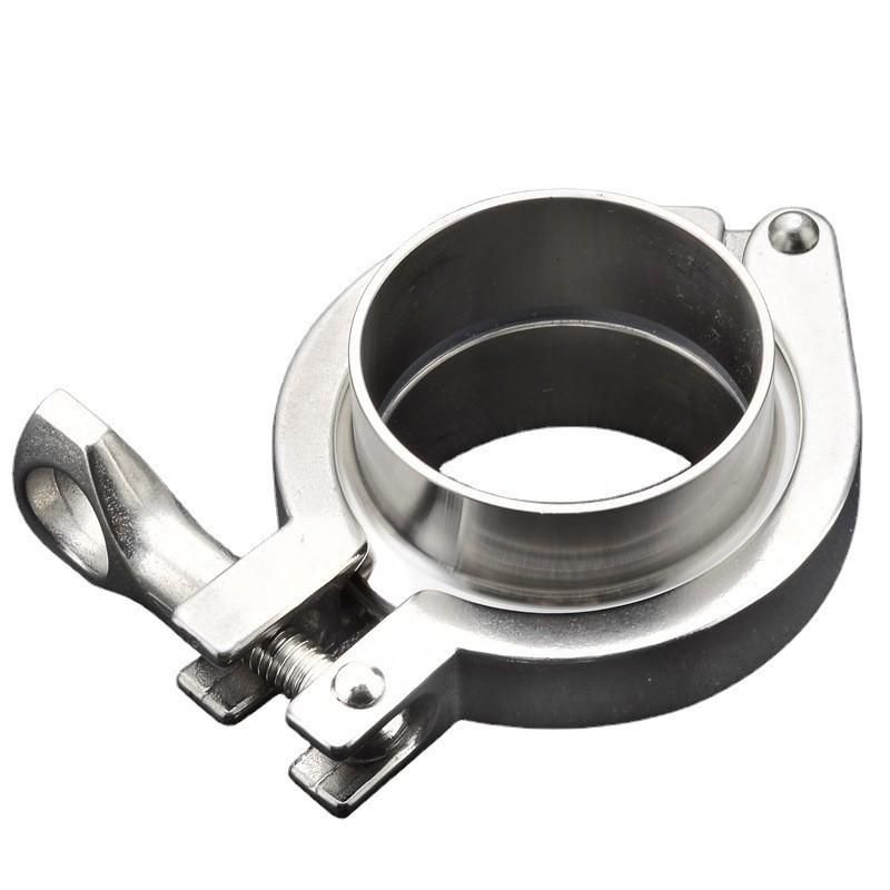 304 Medium Stainless Steel Precision Casting Clamp Quick Installation Clamp Quick Coupler Clamp Sanitary Clamp