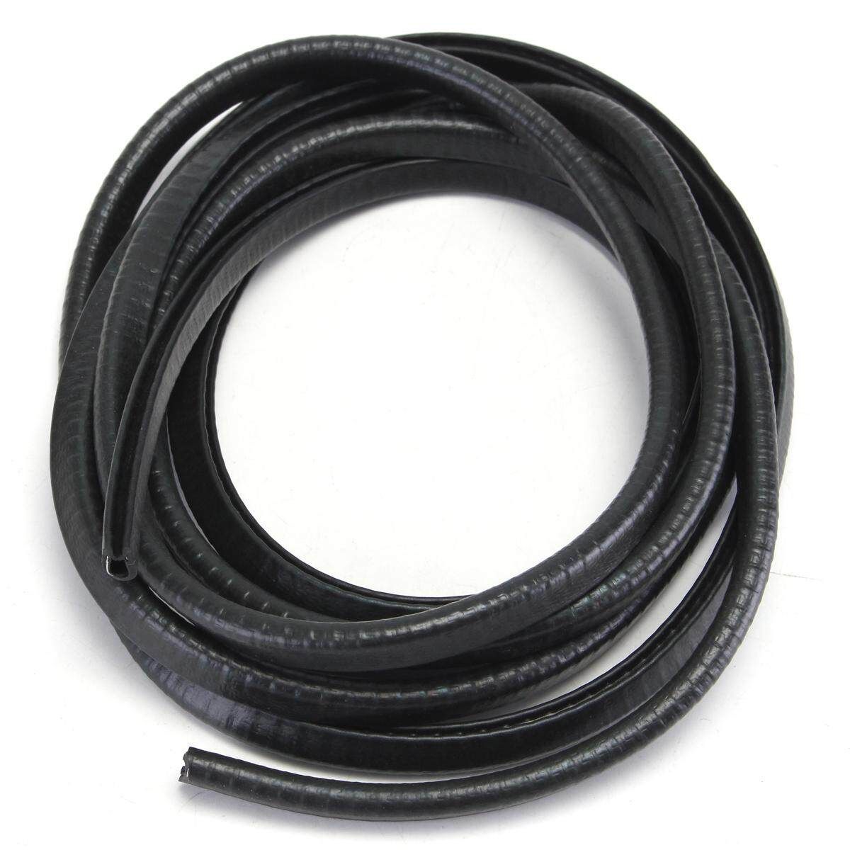 Waterproof 5m 16FT Rubber Moulding Car Door Edge Seal Strip Pinchweld Trim Sealing