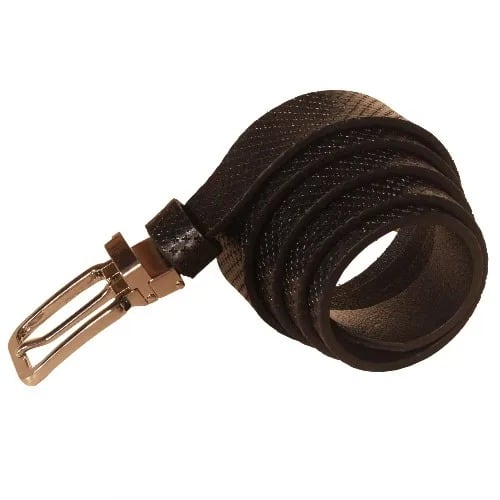 Apix Leather Belt - Black