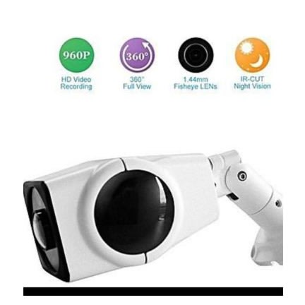 Wired 360-degree Bullet Outdoor Cctv Camera