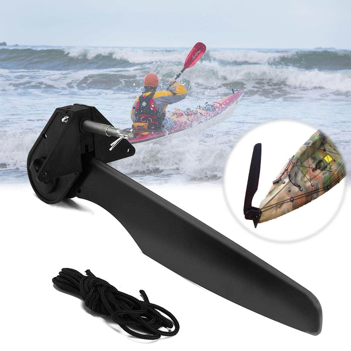 Nylon Glass Fiber Watercraft Canoe Kayak Boat Rudder Foot Control Direction Kits