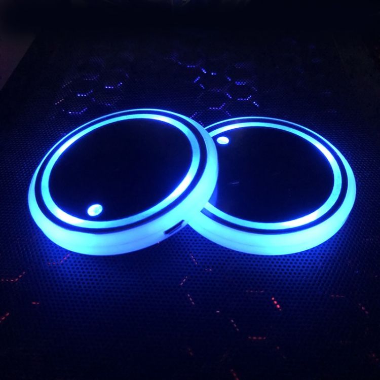 LED Smart Light-emitting Coaster Light