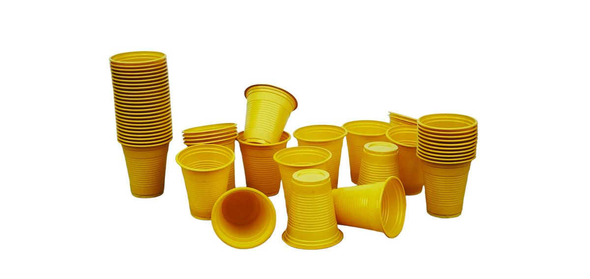 DISPOSABLE CUPS - PLASTIC GLASS 360 ML - 50 PCS