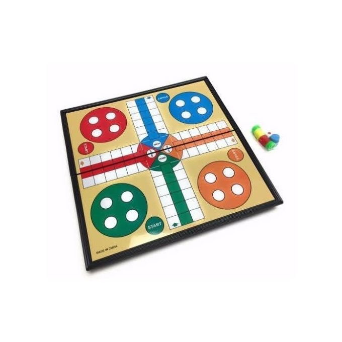 Ludo Magnetic Board Game Set 8302 Compact Portable