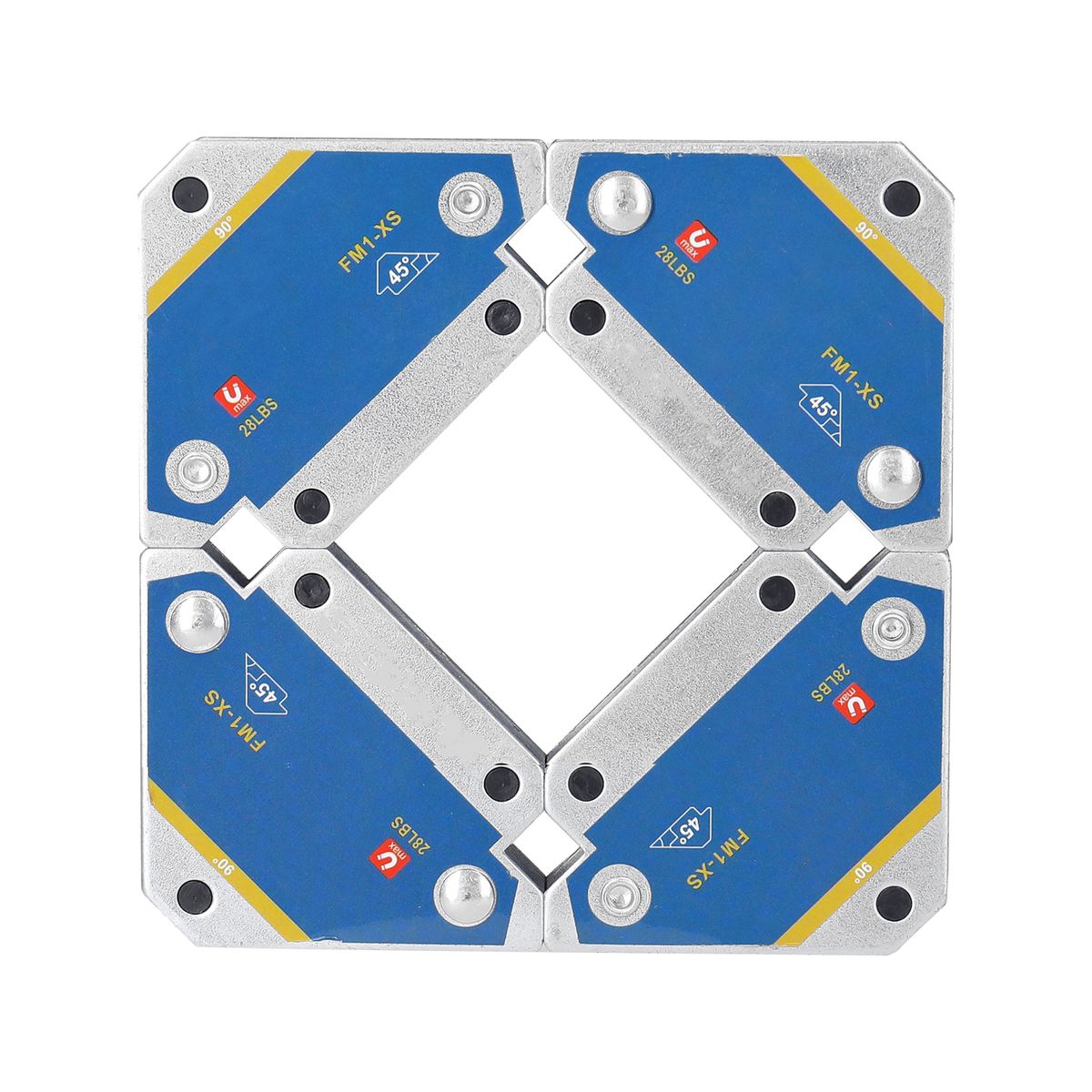 4pcs Magnetic Welding Fixer 45&deg; 90&deg; 135&deg; Multi-angle