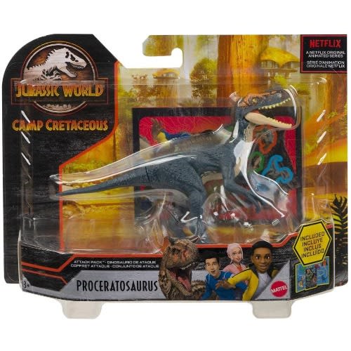 Jurassic World Camp Cretaceous Attack Pack Proceratosaurus Dinosaur Figure