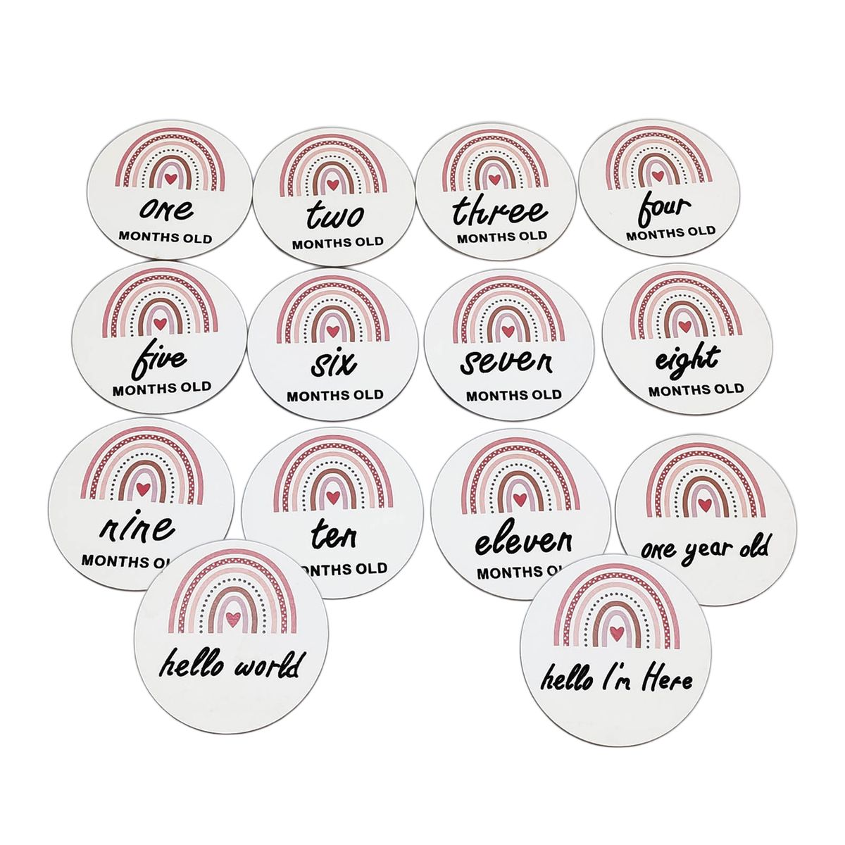 Baby Milestone Cards/Baby Milestone Plaques Engraved In