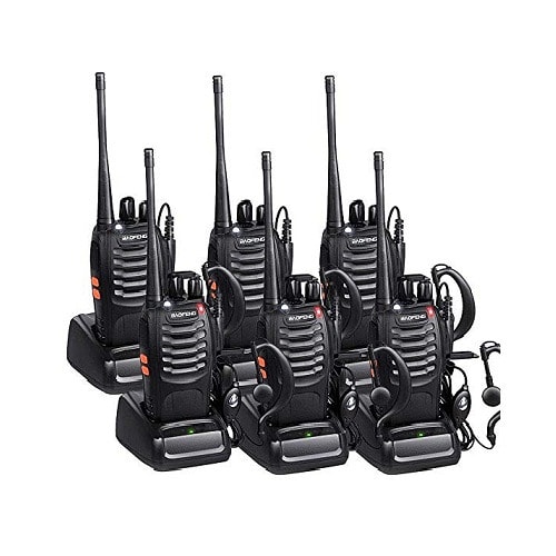 Baofeng Two Way Radio Walkie Talkie - 6pieces