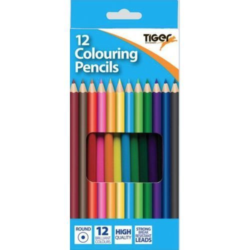 12 Full Length Colouring Pencils