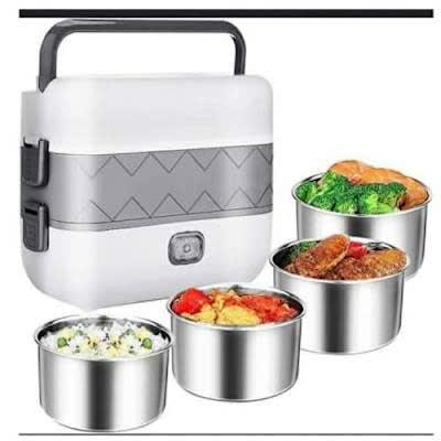 Kingozek Multifunctional 4 Layers Electric Lunch Box