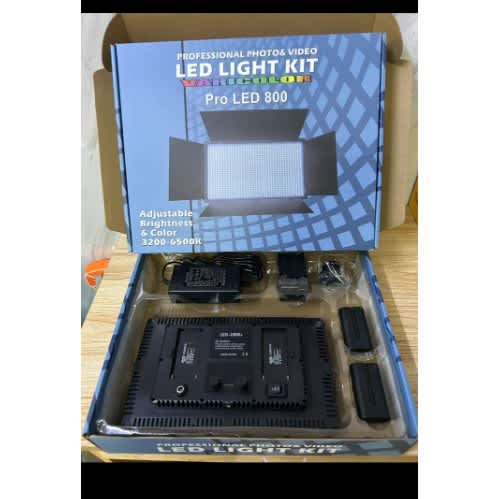 Led 800 Professional Video Led Light Kit Video Light