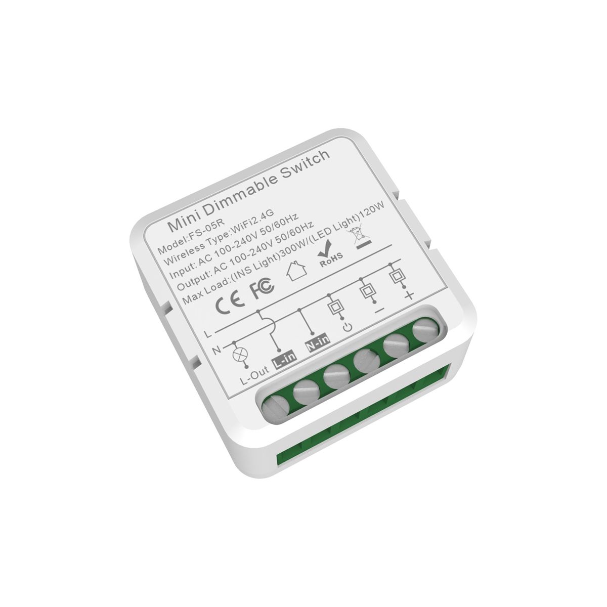 Tuya WiFi Smart Dimmers Switch Module Supports 2 Way