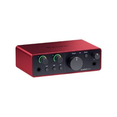 Scarlett Solo Usb-c Audio Interface - 4th Generation