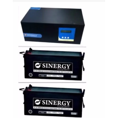 2.5kva 24v Synergy Inverter+ 2 Of 200mah Batteries