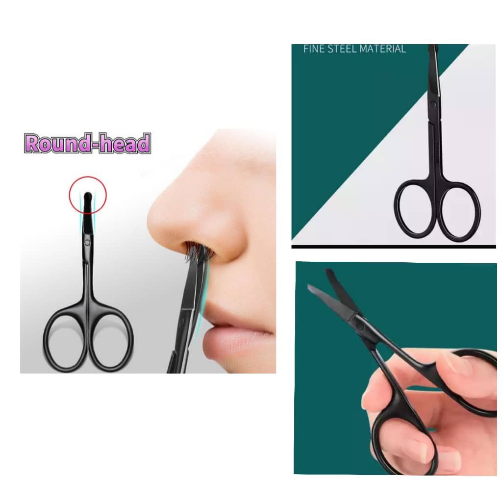 Round Head Stainless Steel Nose/ear/ Eye Brow Trimmer/cutter