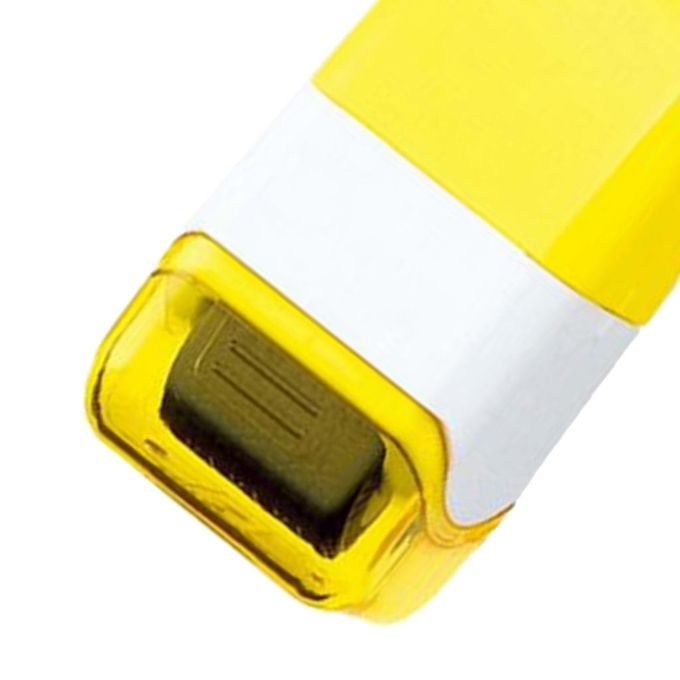 Identity Theft Protection Stamp Roller Anti Theft Guard ID Yellow