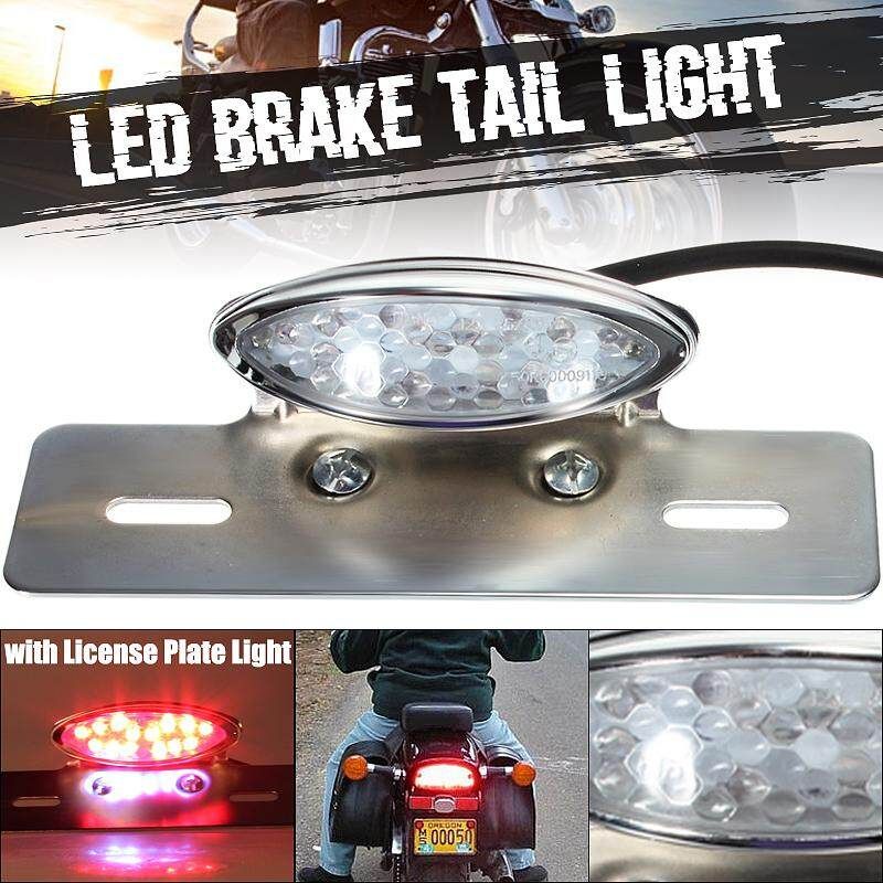 Universal Clear Motorcycle LED Indicator Brake Rear Tail Turn Light