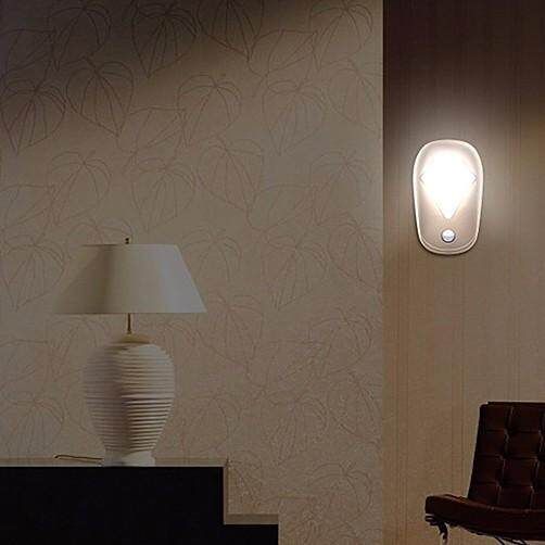 Automatic LED Night Light Sensor Control Nursery Bedroom Hallway Lamp EU Plug Gold Gold