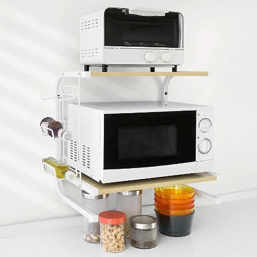 Kitchen  Shelf - Microwave Rack Appliances Storage Shelf Rack