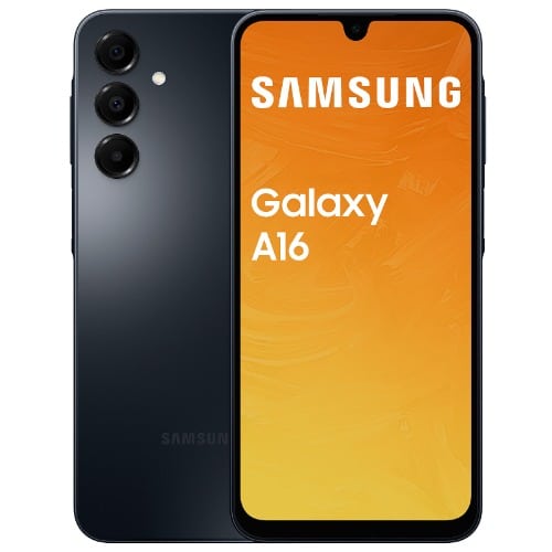 Galaxy A16 - 6.7" - 256GB ROM - 8GB RAM - 4G Dual SIM - Fingerprint - 5000mAh - Black