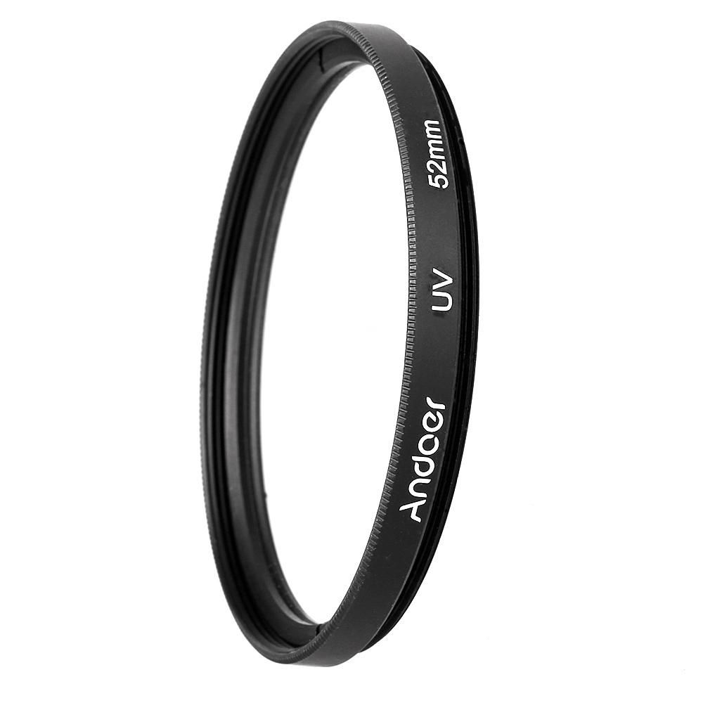 Andoer 52mm UV Ultra-Violet Filter Lens Protector for Canon Nikon DSLR Camera