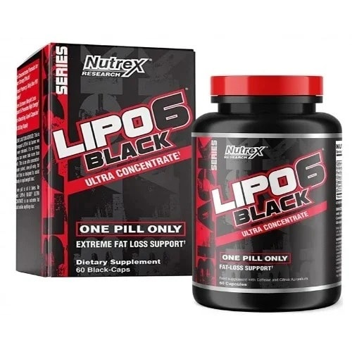Lipo 6 Black Ultra Concentrate - 60 Capsules