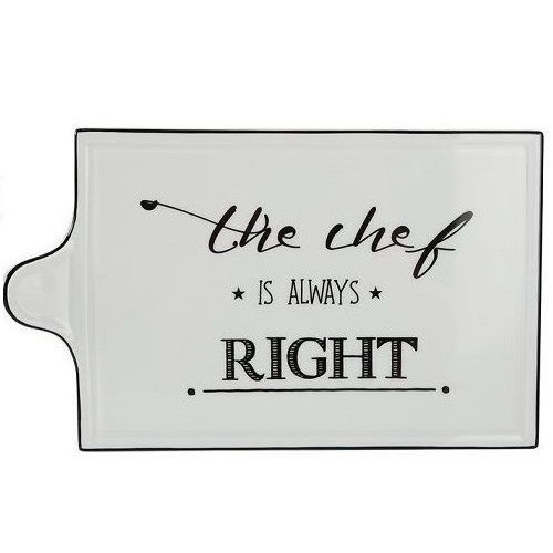 Be Happy Cheese Plate - 30cm Long + 2 Milo Sachet