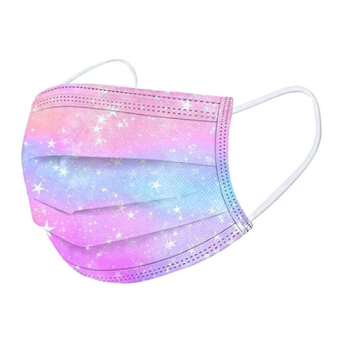 3-layer Prote Tion Dustproof And Windproof Gradient  Olor Disposable  -B-1 Pcs Children