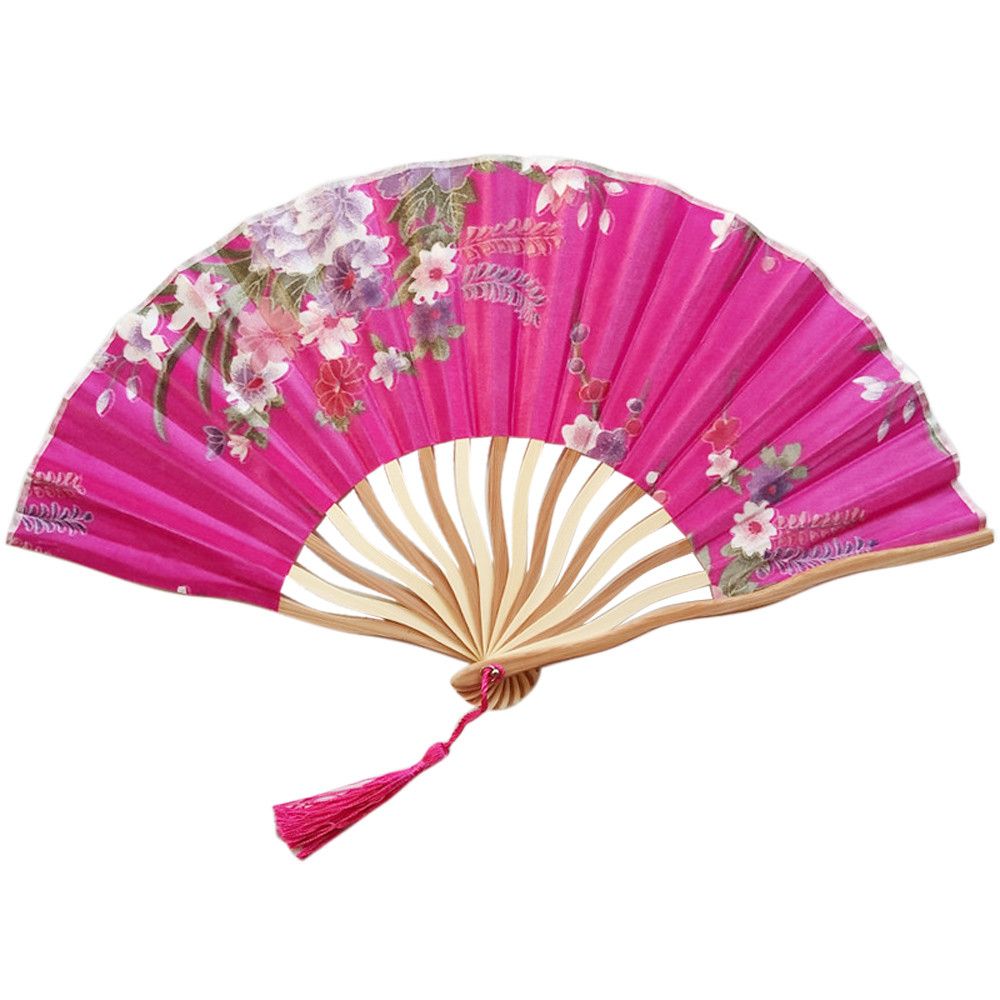 Carved 2019 Fragrant Wedding Fans Hand Pocket Flower Dance Chinese Decor Style Folding Fan Gifts Bamboo Vintage Hand Party Held