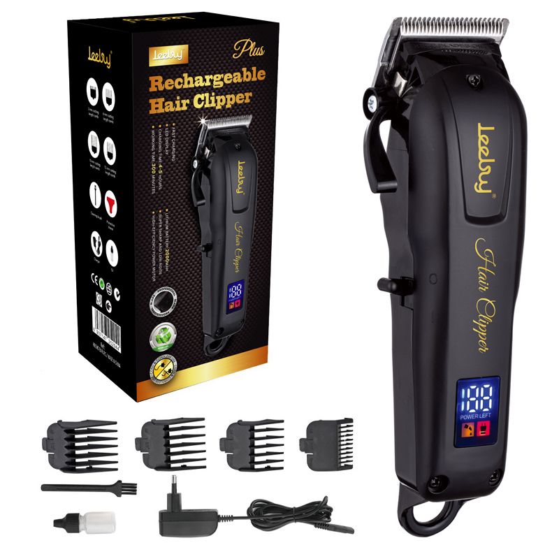 Rechargeable Hair Clipper 2000mAh Cordless Clippers With Luxury Packaging